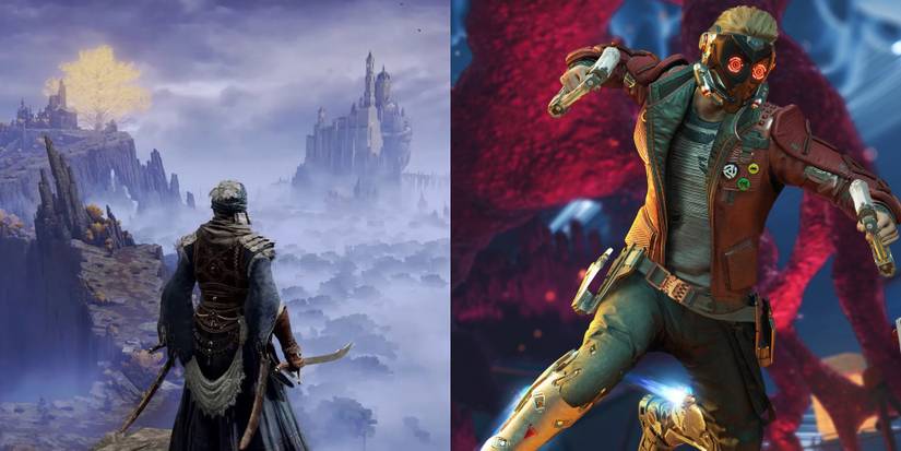 Elden Ring and Marvel's Guardians of the Galaxy Side by Side