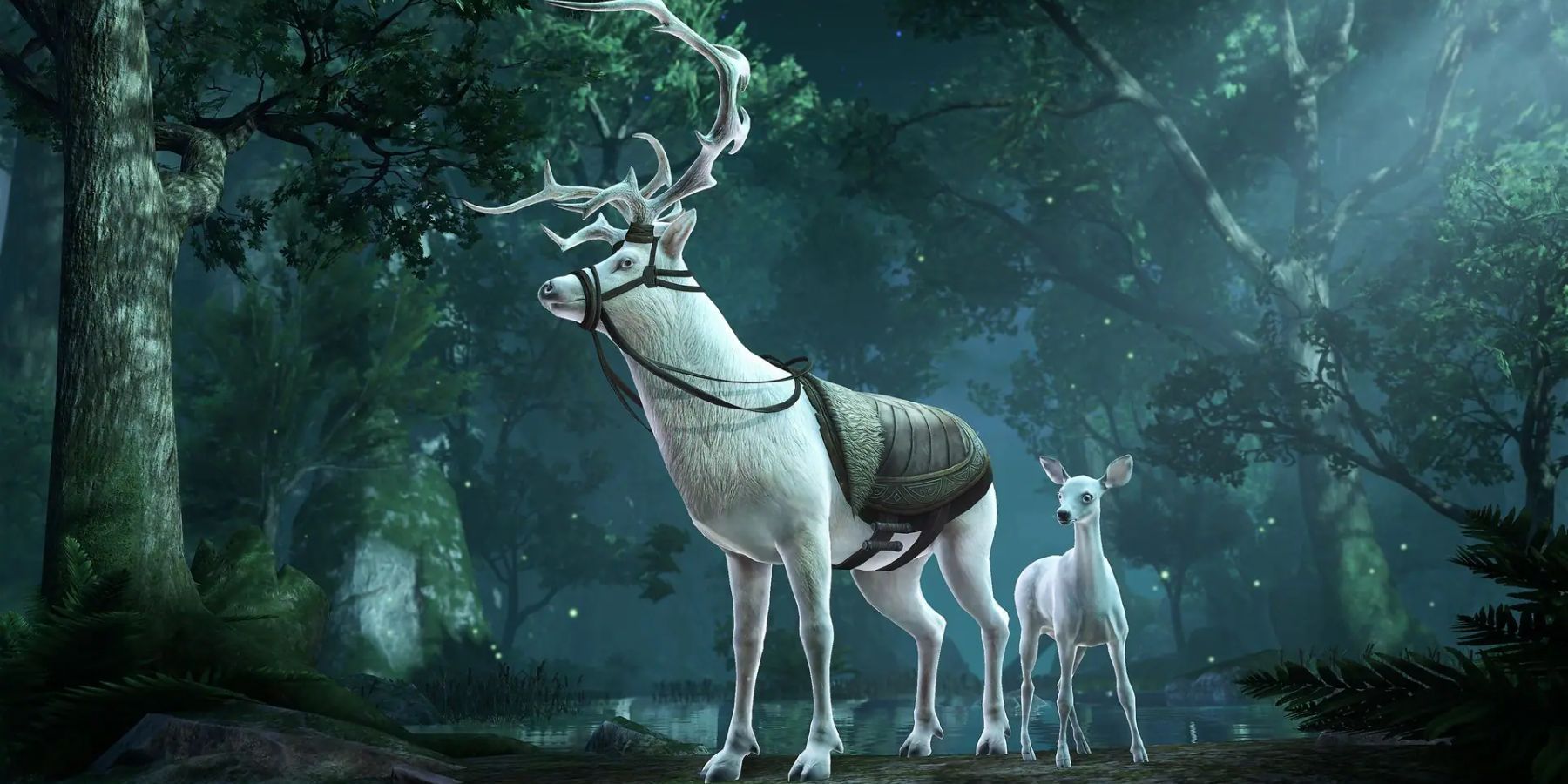 Elder Scrolls Online High Isle Mounts Pets Palefrost Elk