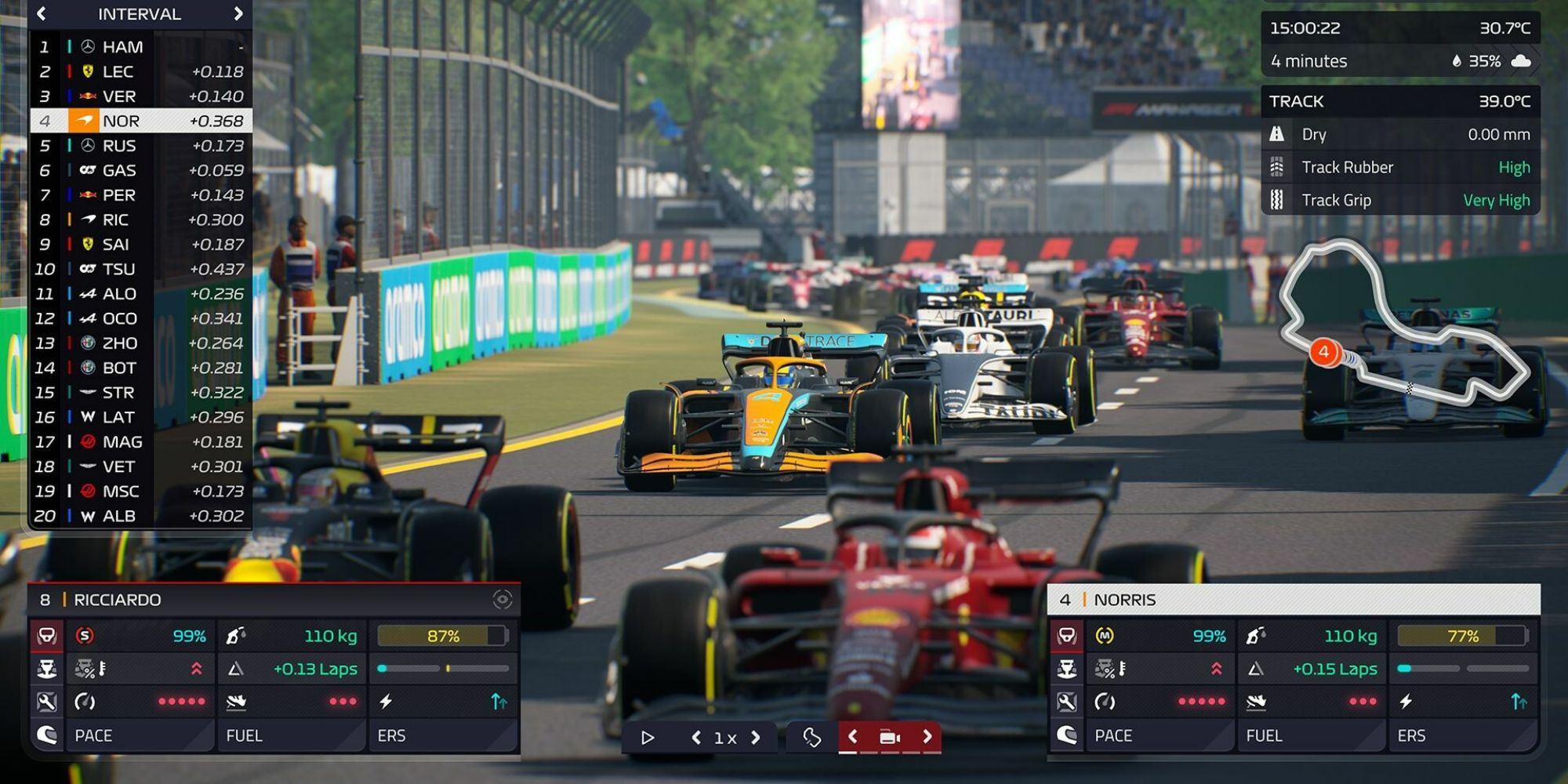 F1 Manager 2022 - Cars