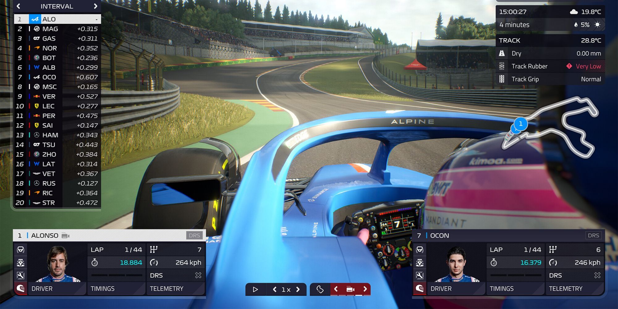 F1 Manager 2022 - Racing Close-up