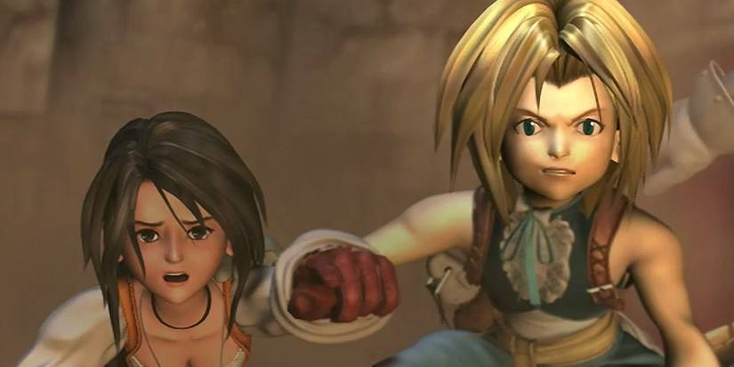 FF_0005_Zidane & Princess Garnet (Final Fantasy IX)