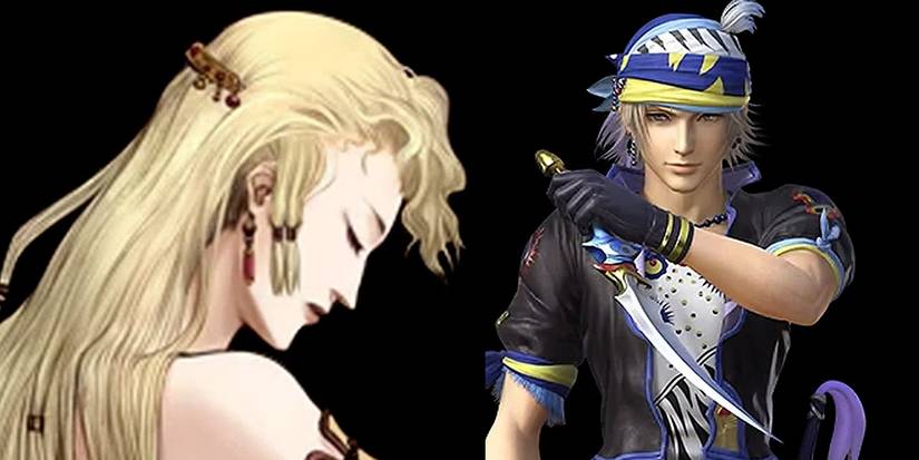 FF_0008_Locke & Celes (Final Fantasy VI)