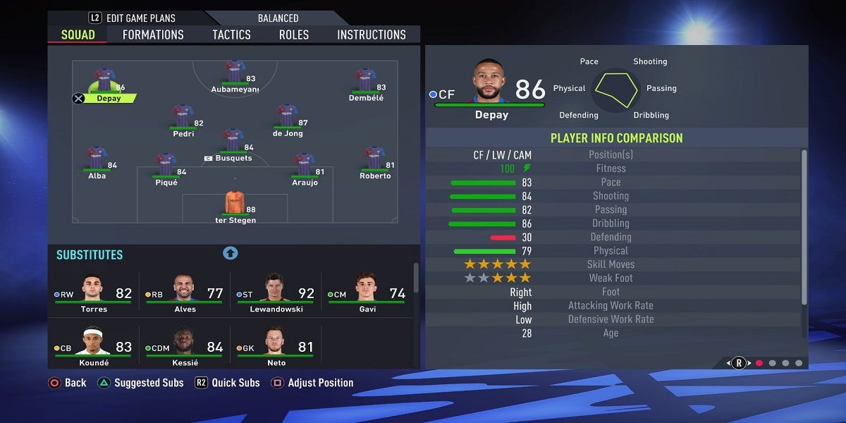 FIFA 22 DEPAY