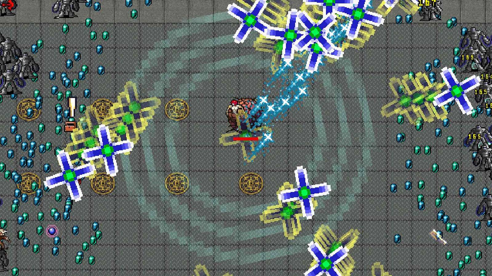 Leda in the Dairy Plant in Vampire Survivors