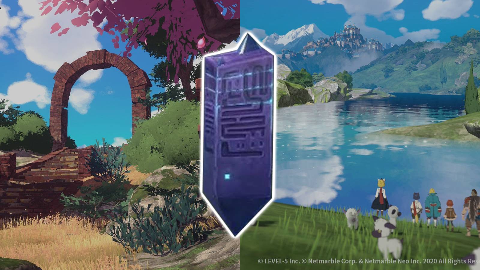 Featured - Ni no Kuni Cross Worlds Golden Grove Vista Locations