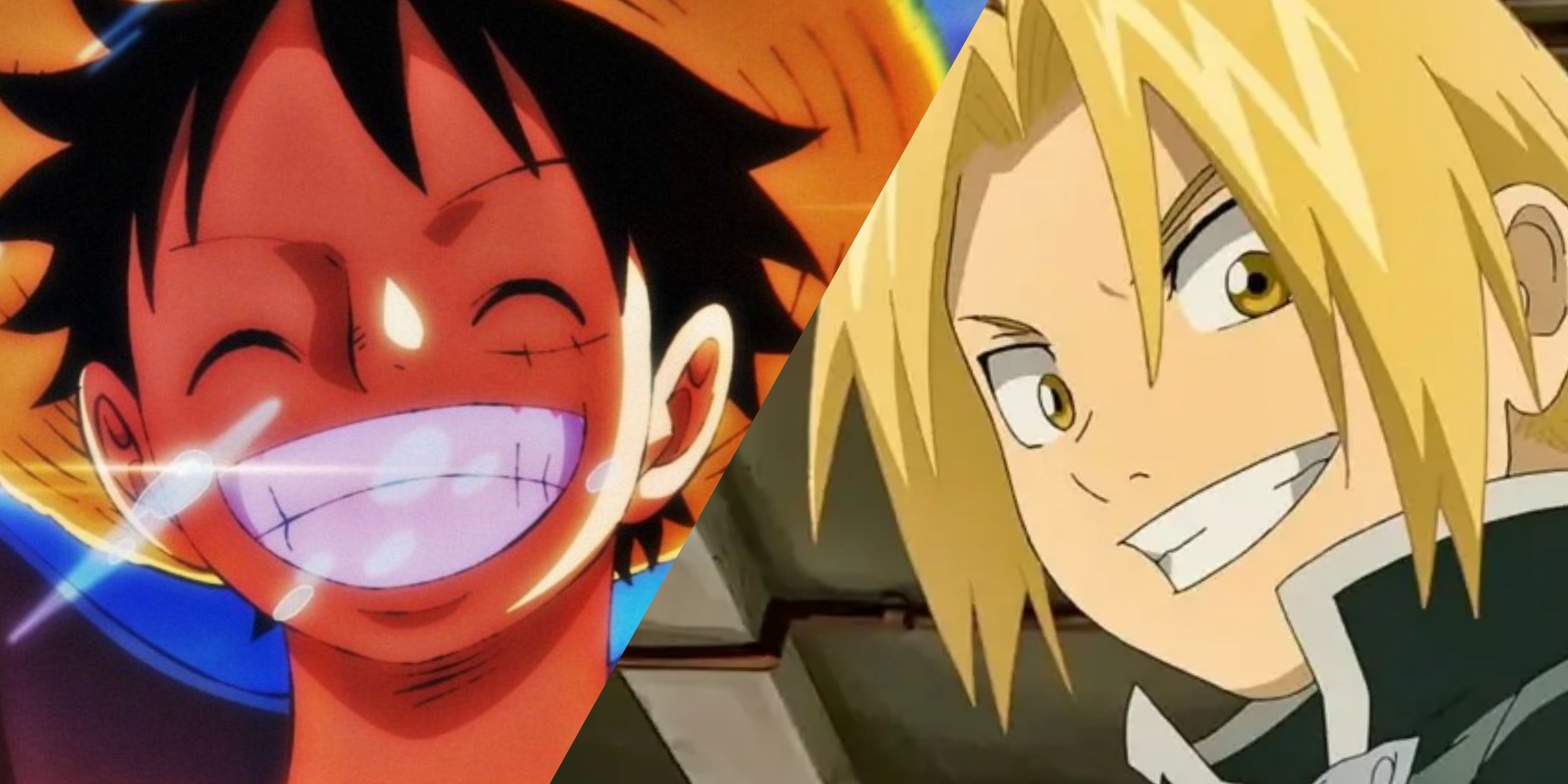 Featured Protagonists Surpass Mentors Luffy Edward Elric