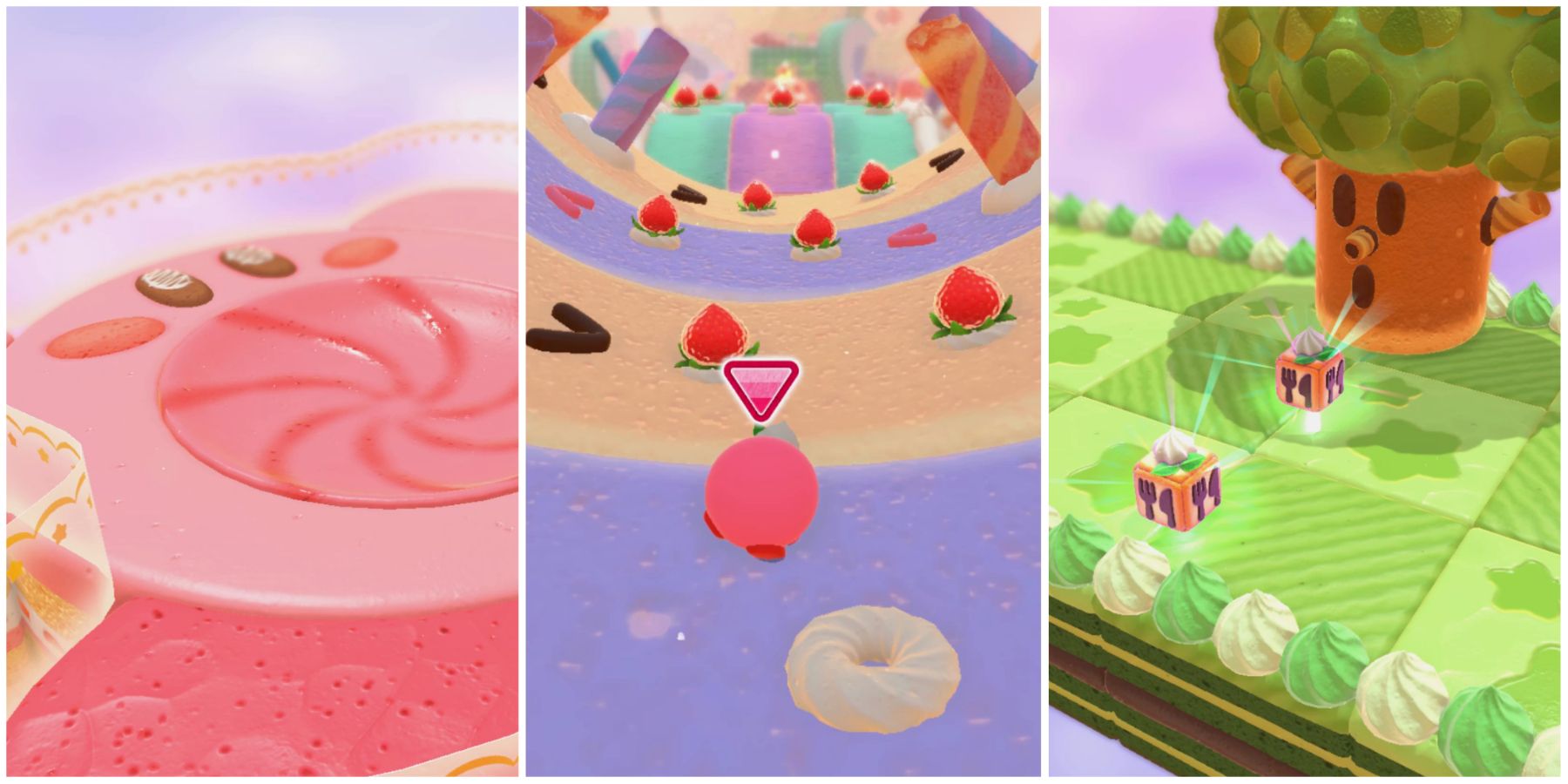 Избранное изображение этапов Kirby's Dream Buffet