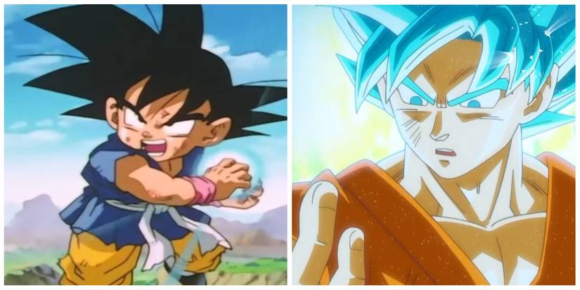 Flanderized Anime Characters- Goku GT Super