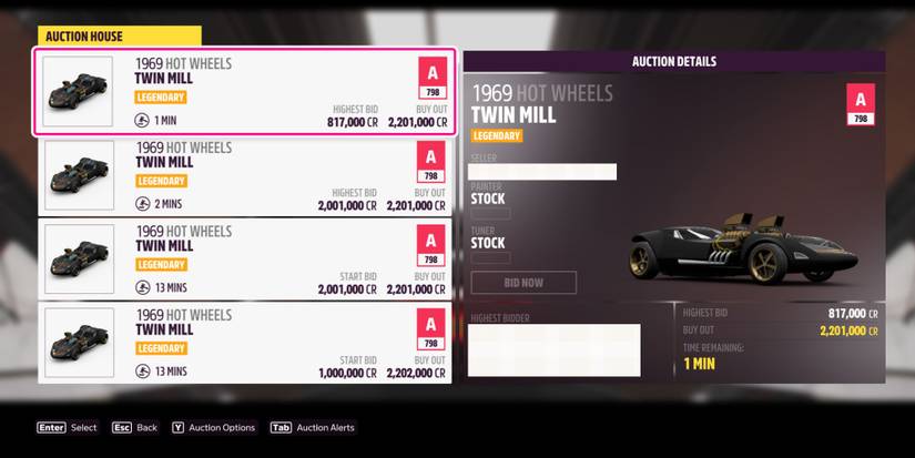 Forza Horizon 5 Auction House