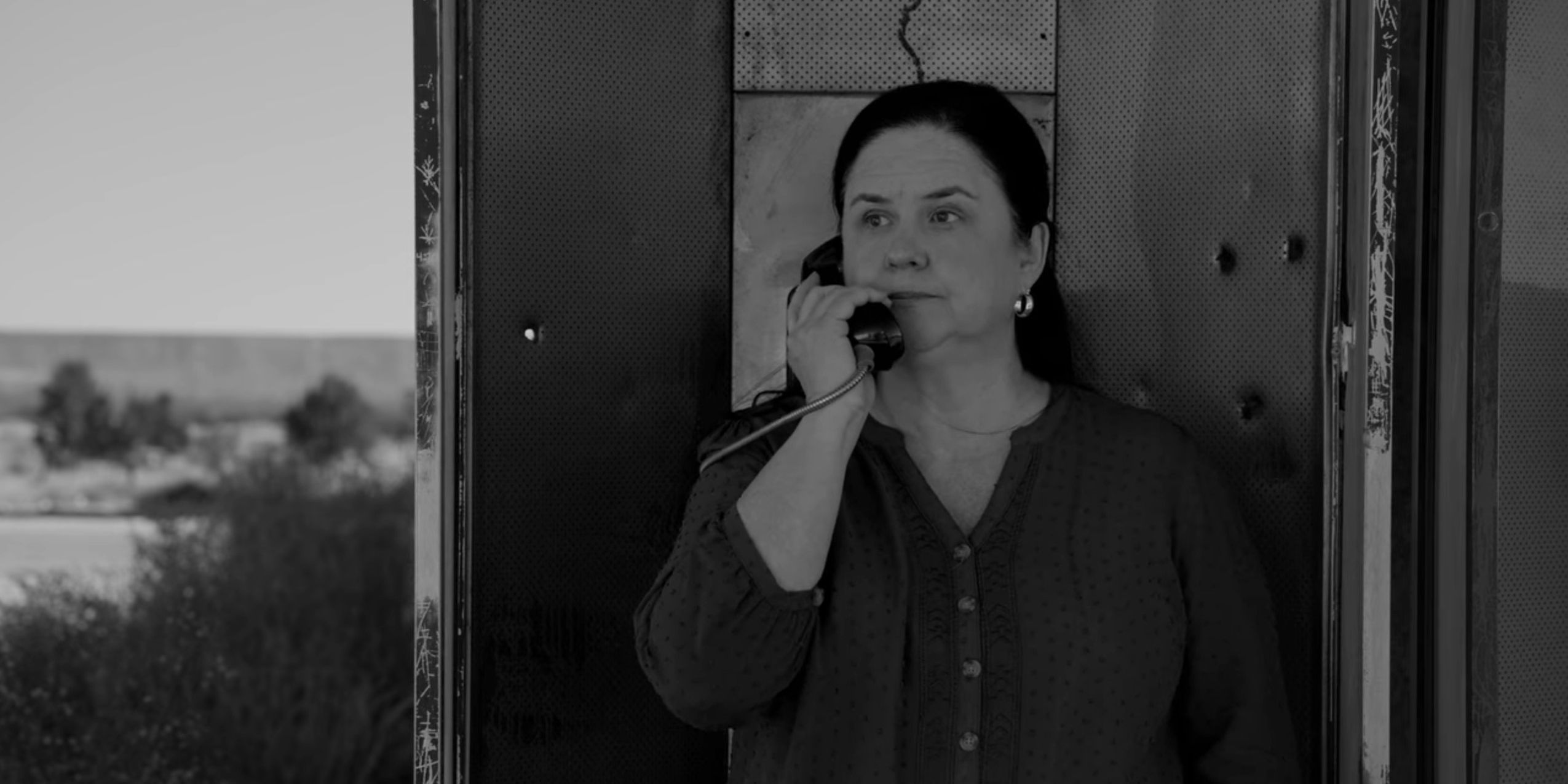 Tina Parker as Francesca in Better Call Saul black and white