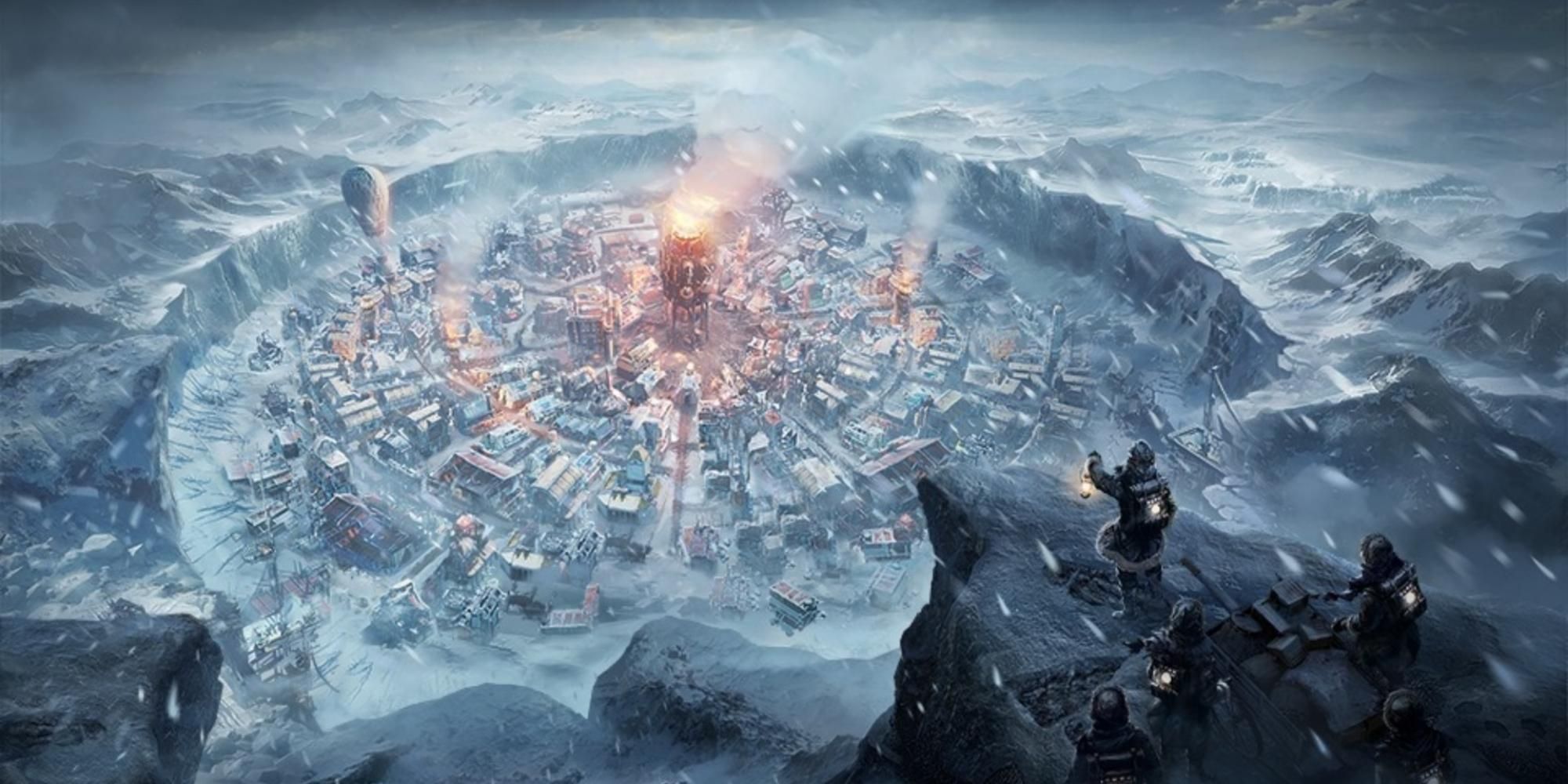 city in Frostpunk