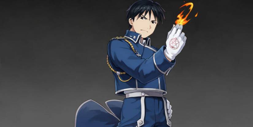 Mustang in Fullmetal Alchemist Brotherhood