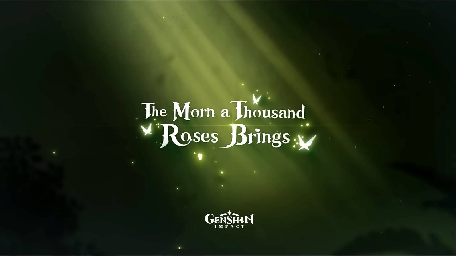 Genshin Impact the morn a thousand roses brings trailer screenshot