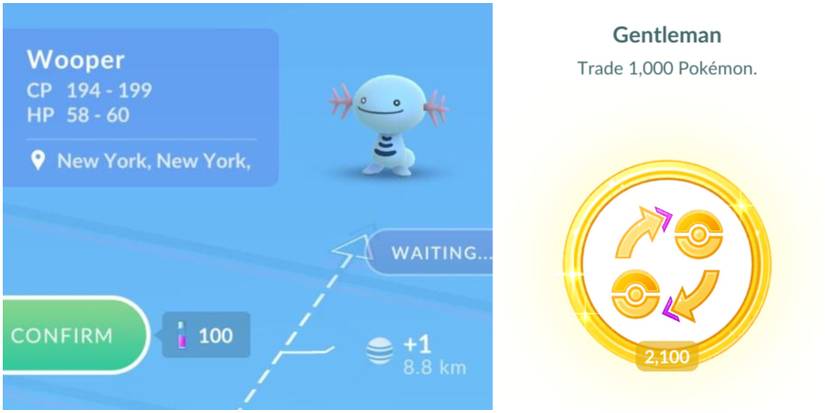 Gentleman Medal from Pokemon GO