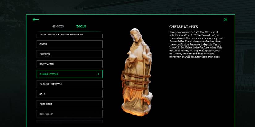 Ghostwatchers - Christ Statue to protect