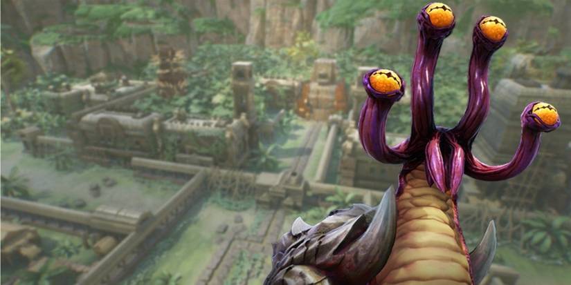 GigaBash Skorak's small stature means he needs to be crafty to win