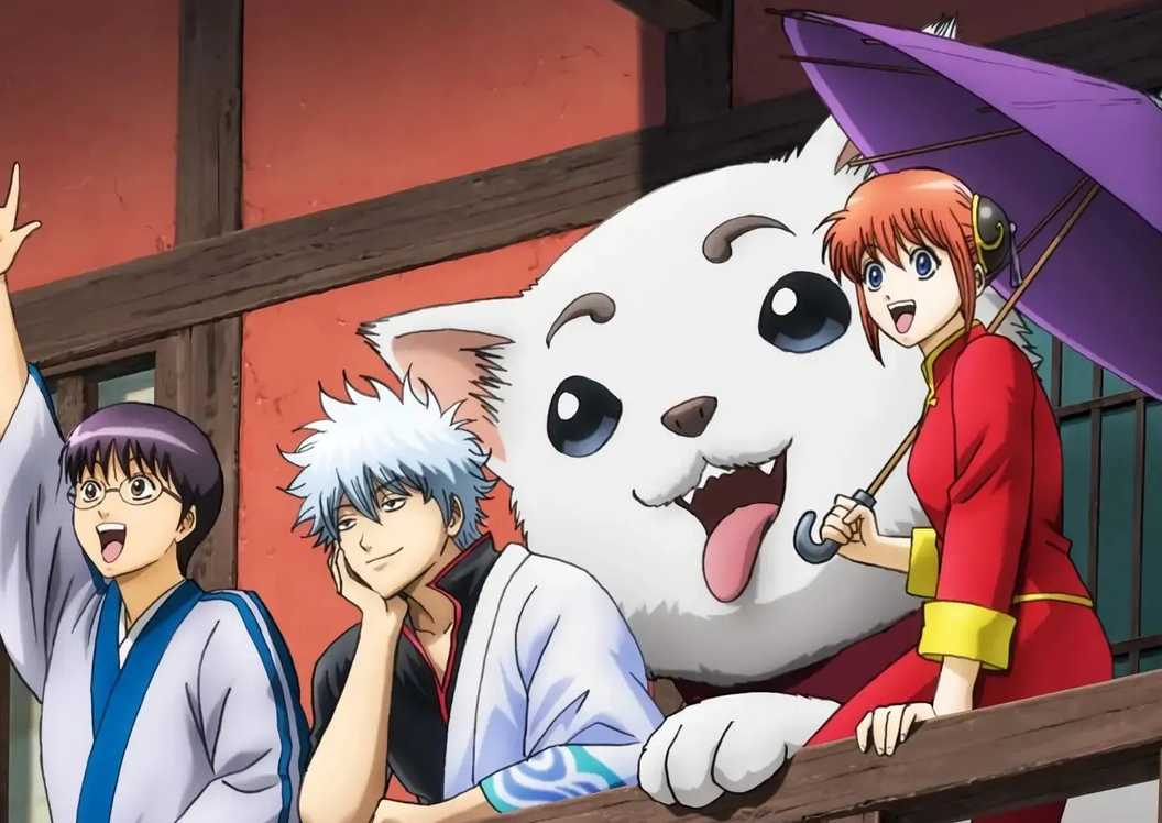Gintama Gintoki Shinpachi and Kagura