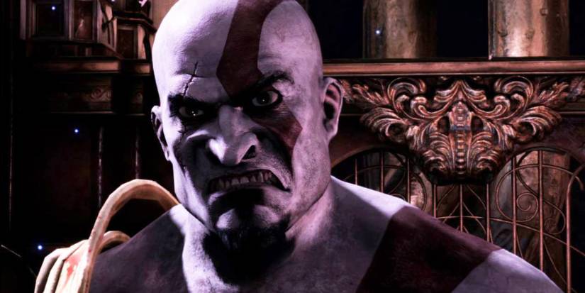God of War 3 Kratos Angry