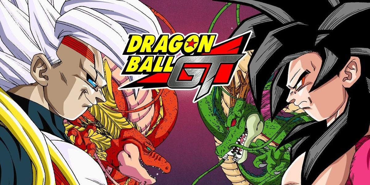 Goku and Baby Vegeta in Dragon Ball GT