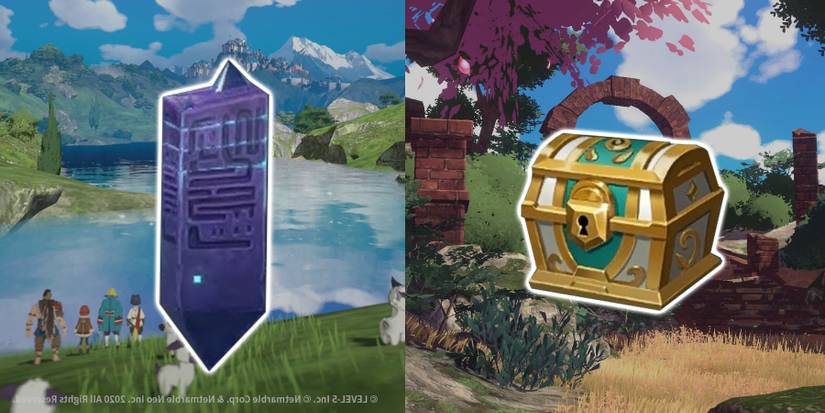 Golden Grove Chests and Vistas in Ni no Kuni Cross Worlds