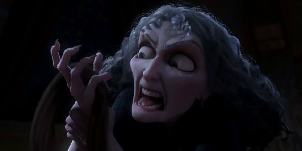Gothel in Tangled