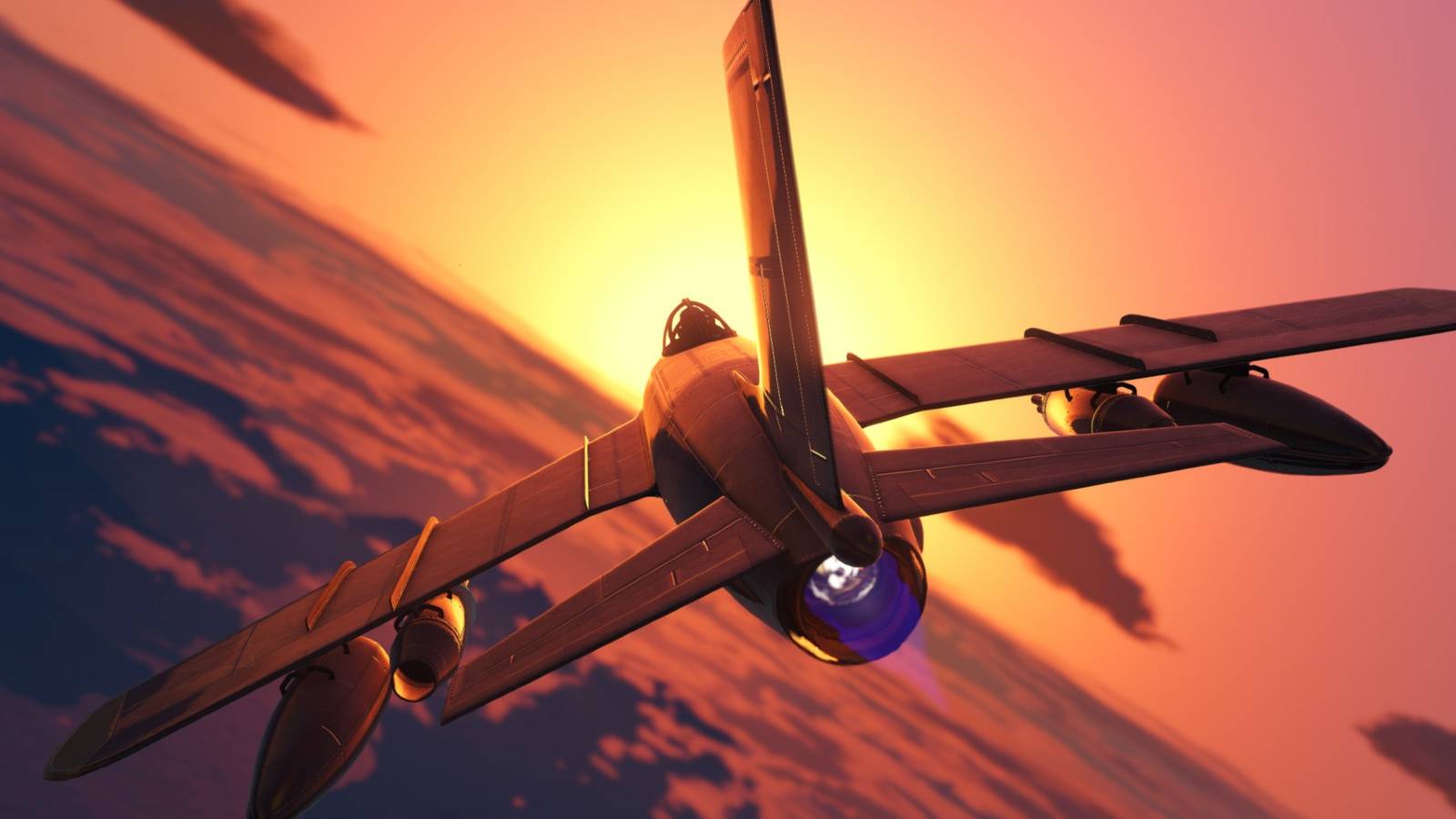 Grand Theft Auto 5 Player Manages to Land a Jet on the Side of a Building