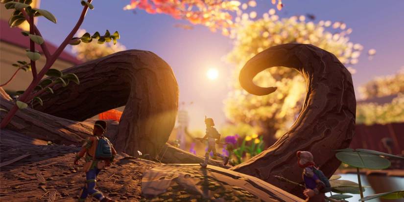 Pete, Max, and Hoops in Grounded