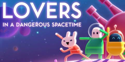 The cover of Lovers In A Dangerous Spacetime