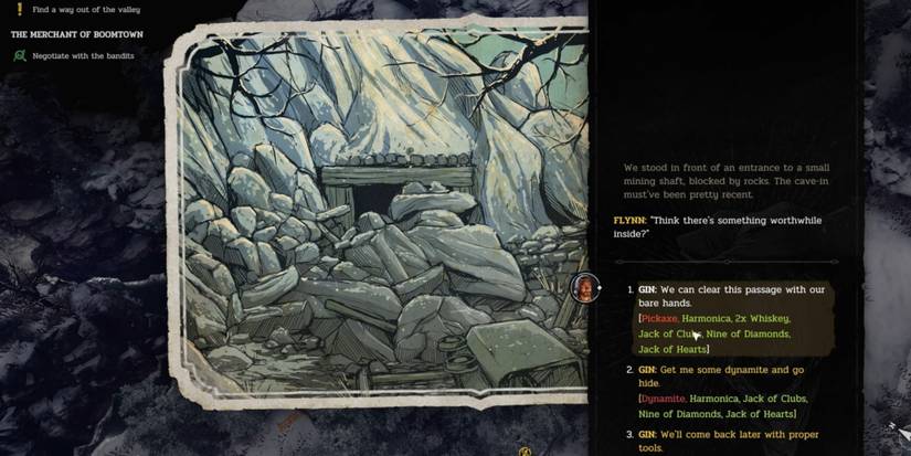 Hard West 2 Pickaxes and Dynamite can open up inaccessible areas