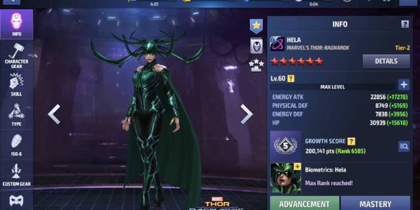 Hela in Marvel Future Fight