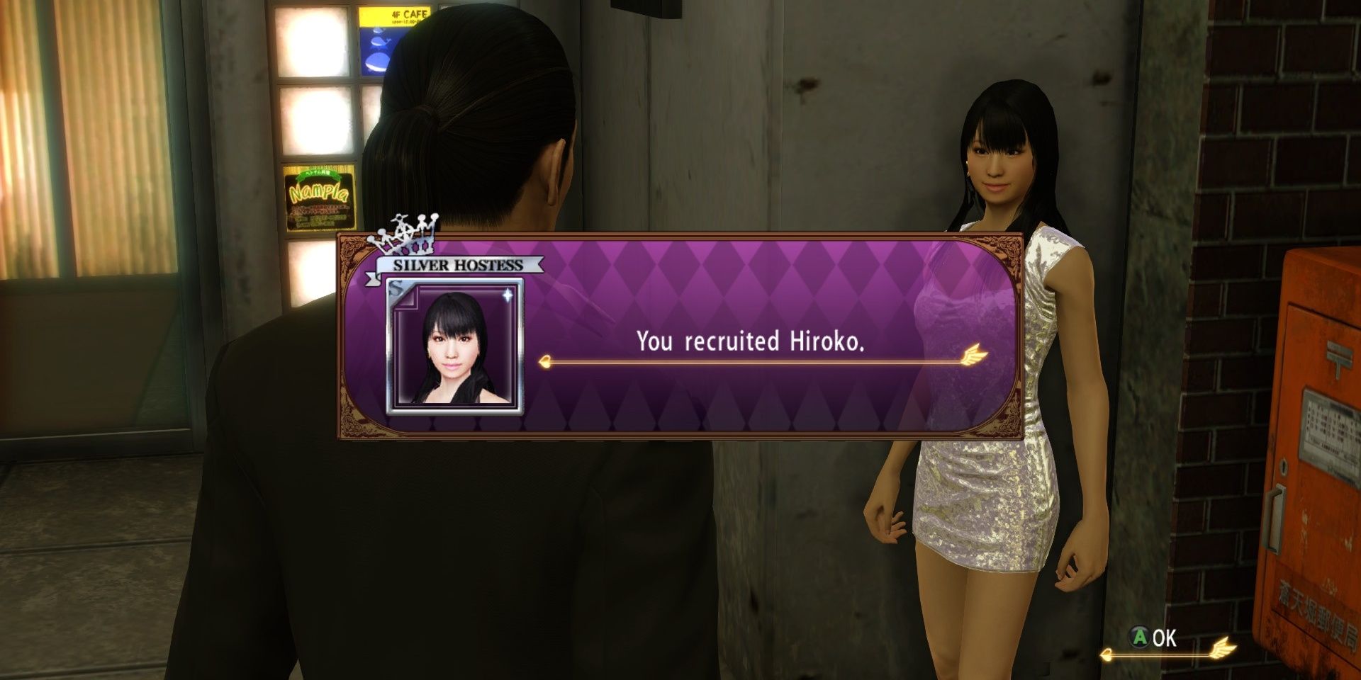 Hiroko in Yakuza 0