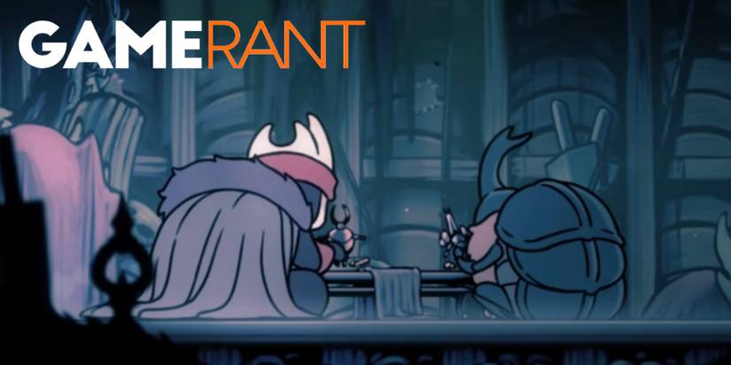 Hollow Knight Nailsmith and Sheo in Greenpath