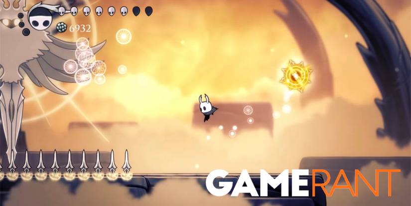 Hollow Knight Radiance Phase 2 - Spike Floor and Orb