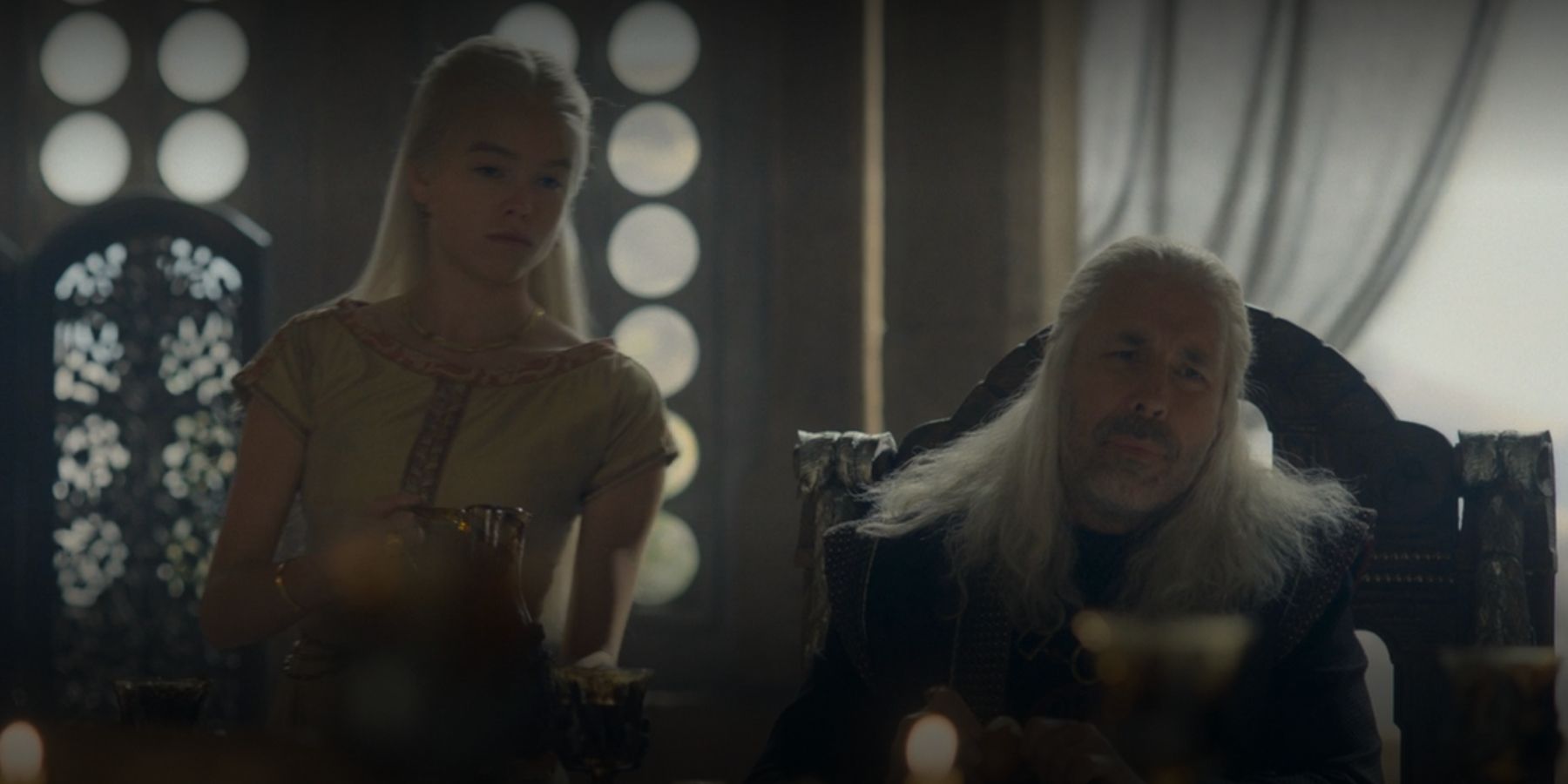 House of the Dragon Viserys and Rhaenyra