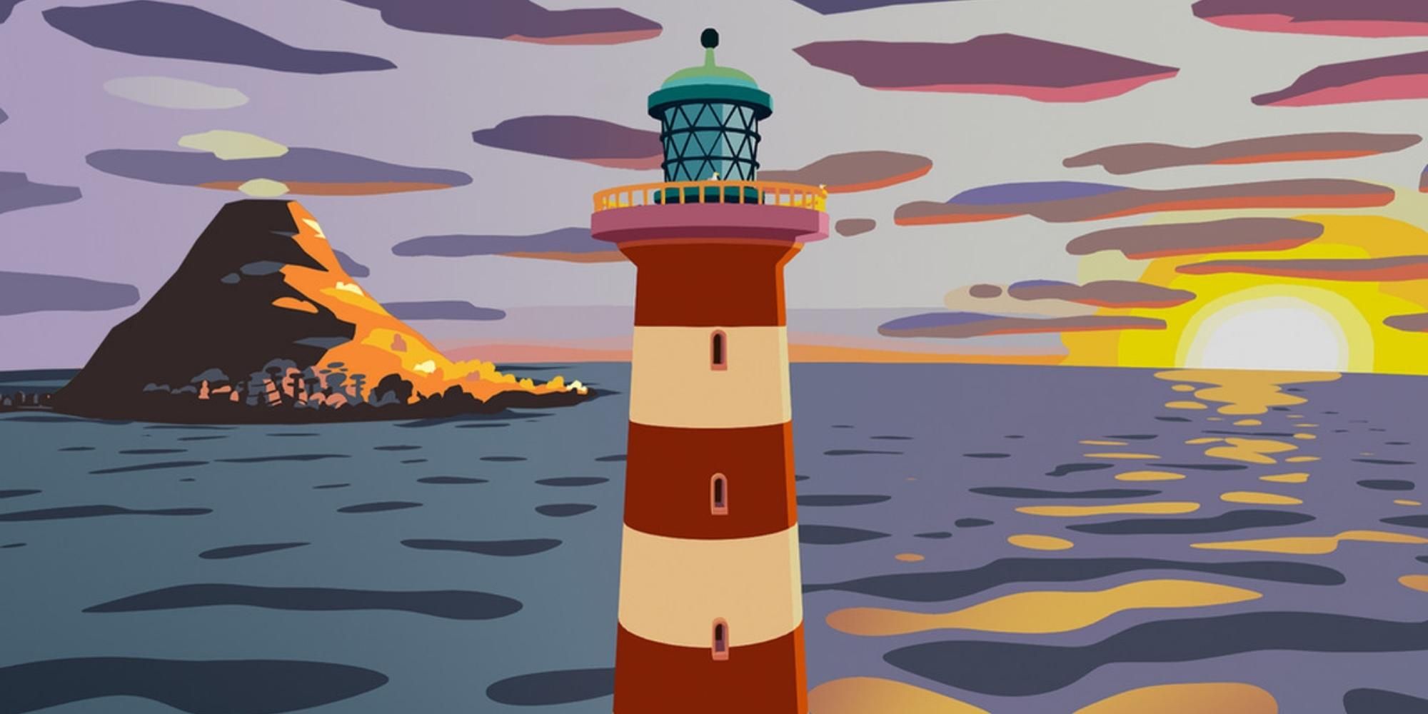 lighthouse in I Am Dead