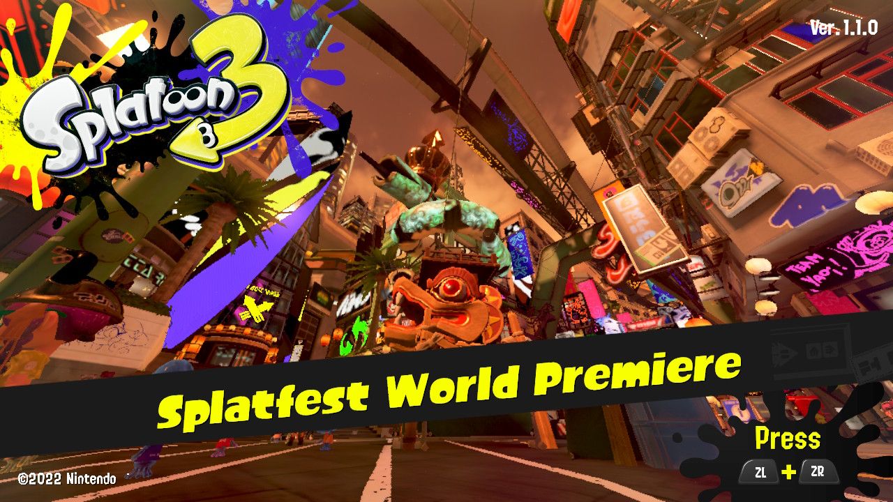 Splatoon 3: Release Date, Unlock Time, Splatfest Demo