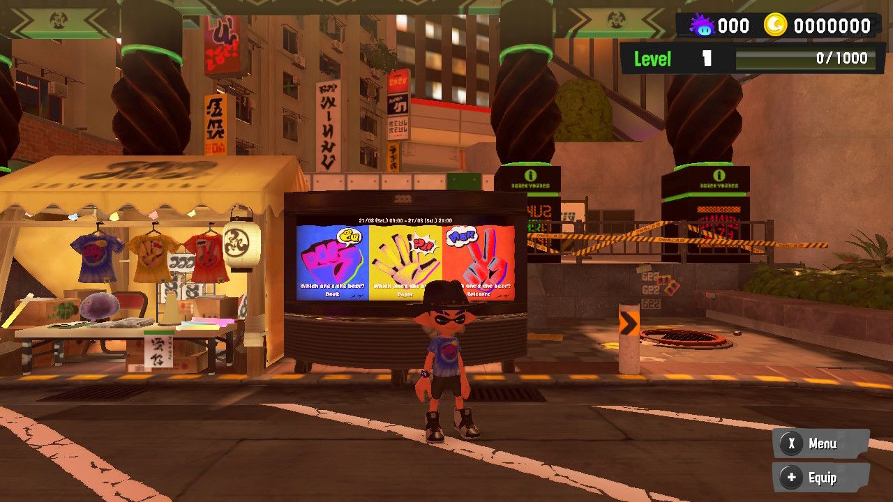 splatfest board