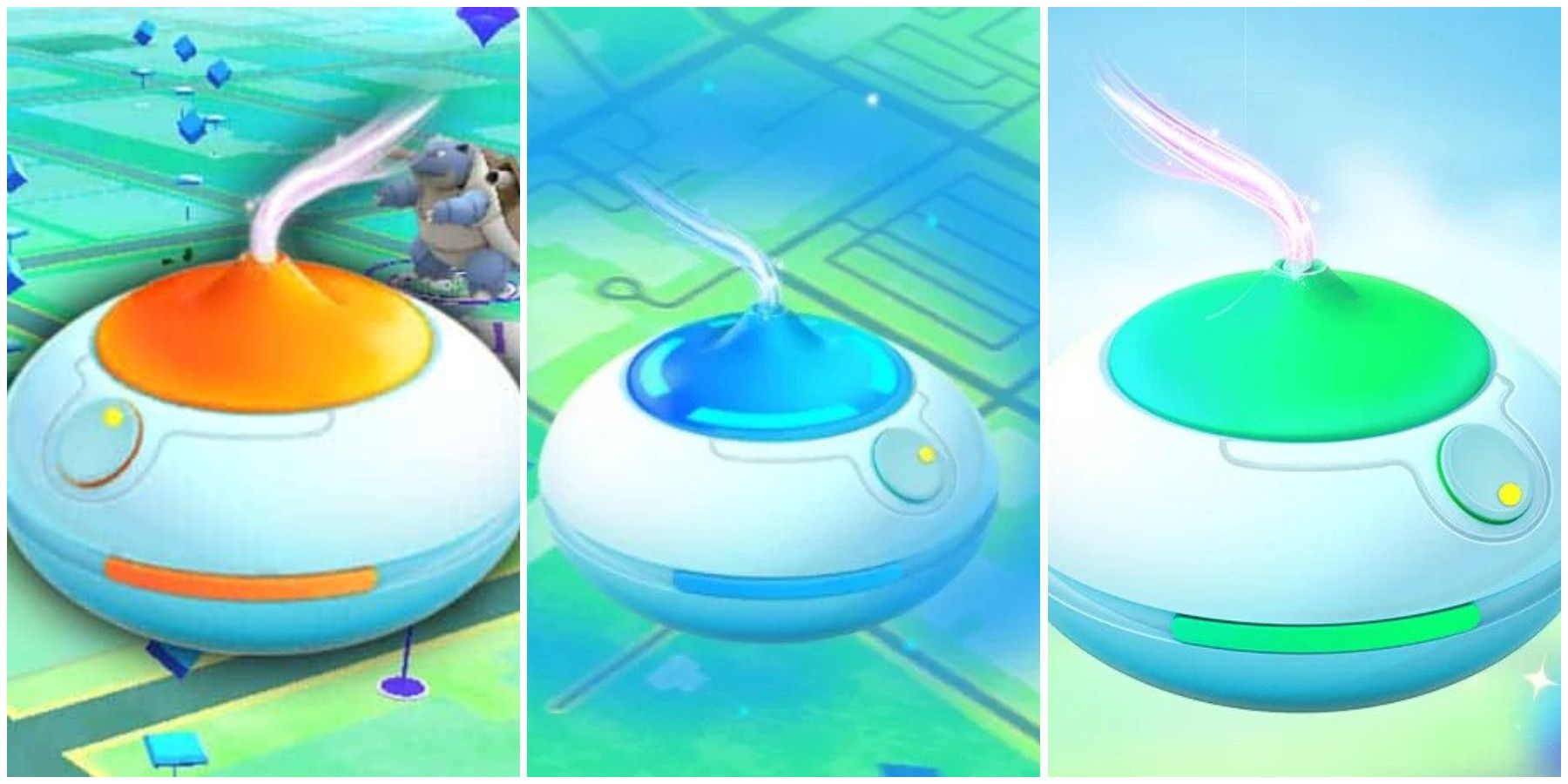 Different types of Incense in Pokemon GO