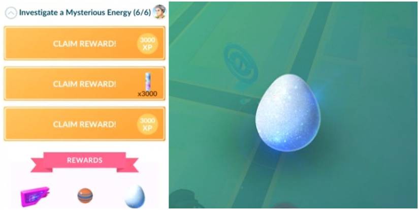 Investigate a Mysterious Energy 6 Pokemon GO