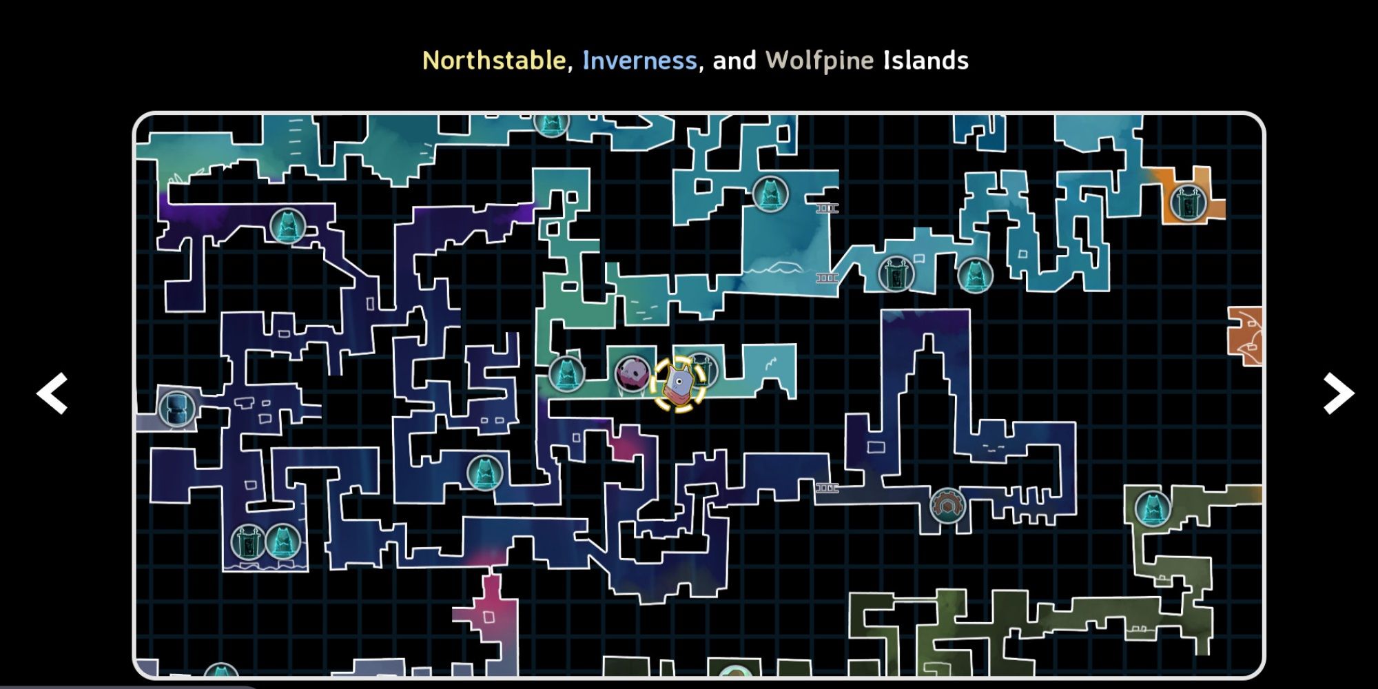 Islets - Checking Map