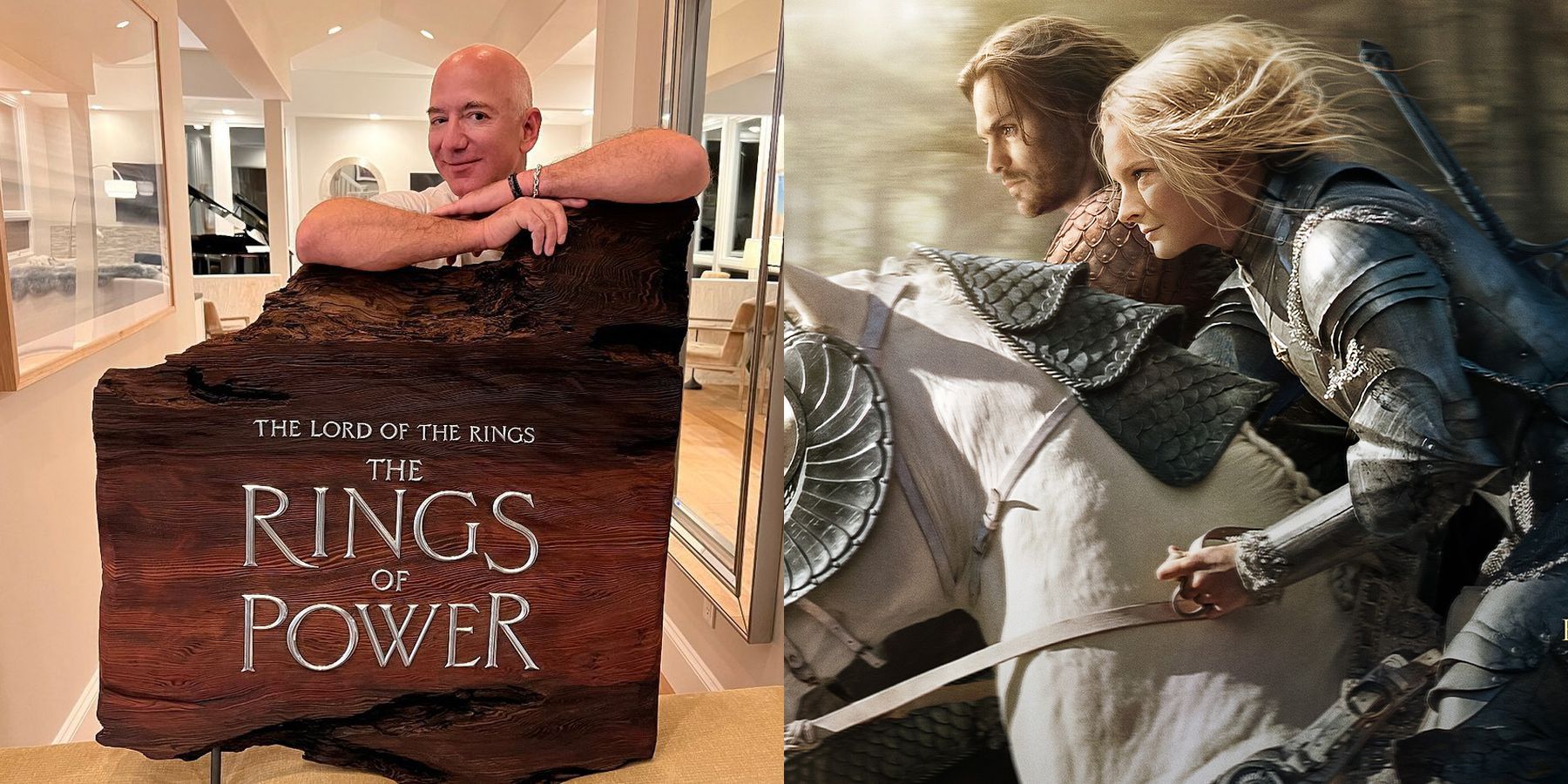 Jeff Bezos Lord of the Rings of Power