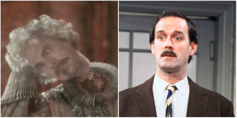 John Cleese in Harry Potter and Fawlty Towers