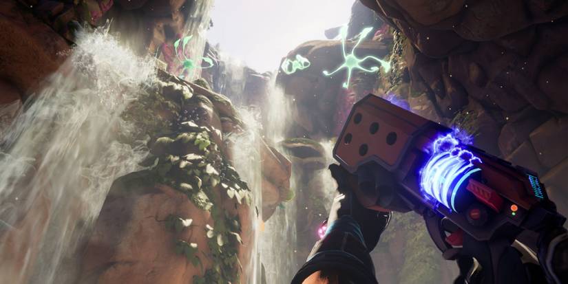 Journey to the Savage Planet - Waterfall