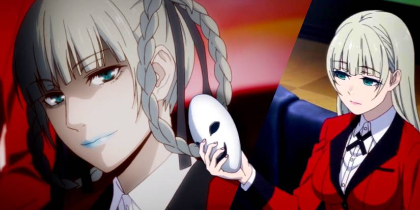 Kakegurui Compulsive Gambler Momobami Clan Kirari and Ririka Momobami Twins President and Vice-President