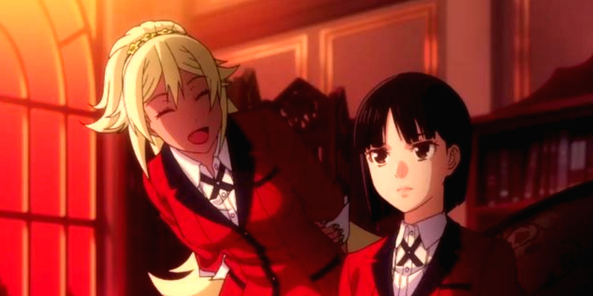 Kakegurui Compulsive Gambler Season 2 Momobami Clan Terano and Yumi Totobami Kakegurui XX