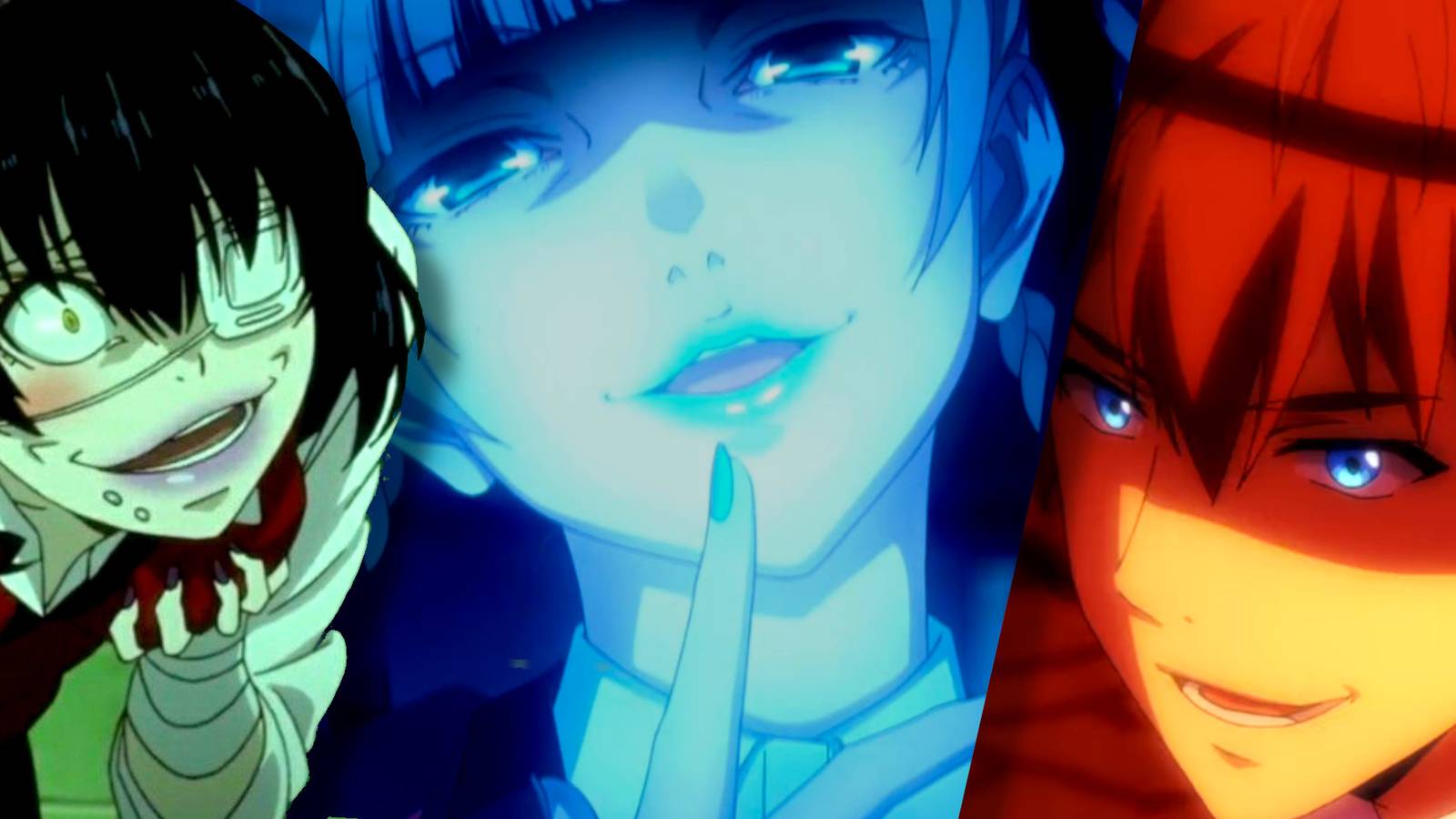 Kakegurui Compulsive Gambler, Kakegurui XX, Kakegurui Twin Student Council Midari, Kirari and Aoi