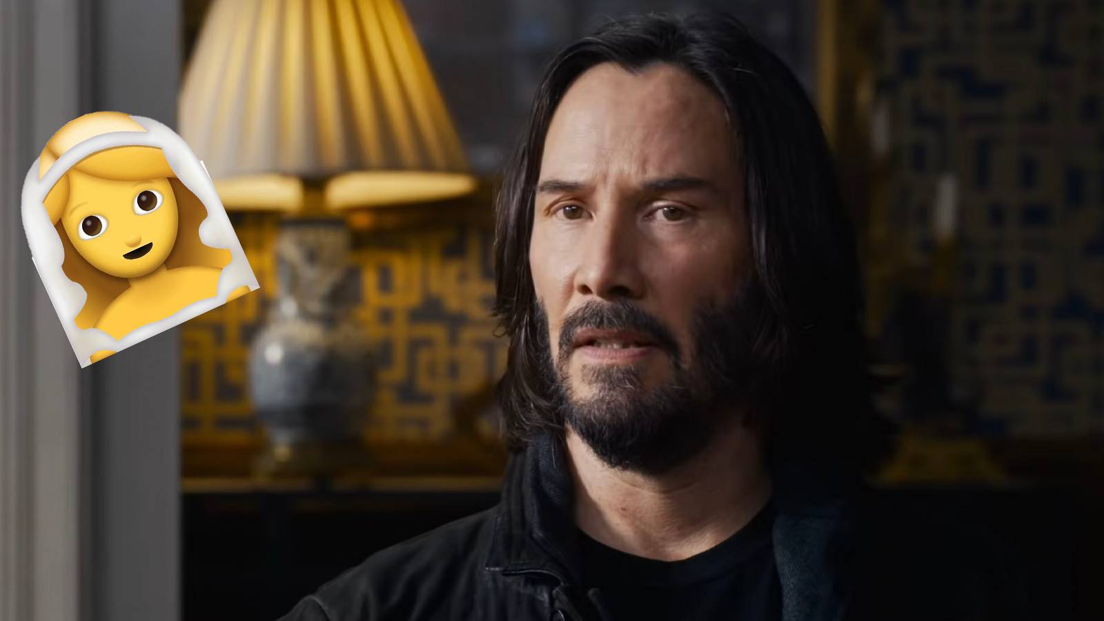 Keanu Reeves Wedding Visit