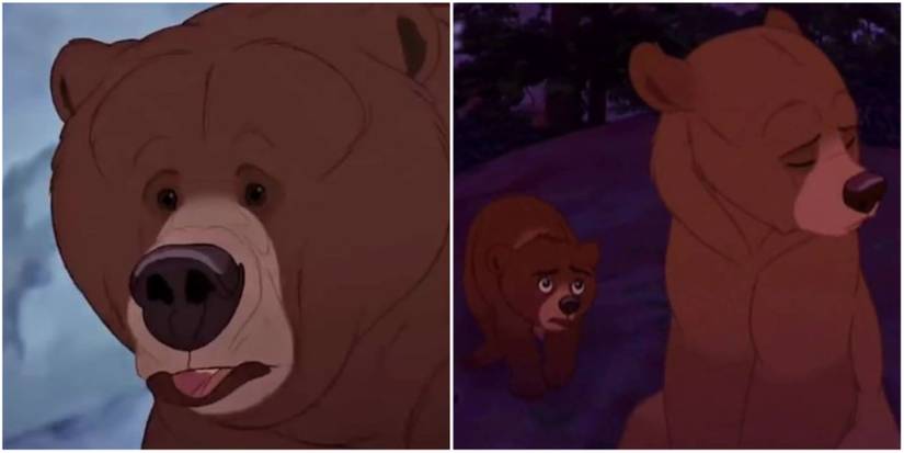 Kenai, Koda, and Koda's Mother in Brother Bear