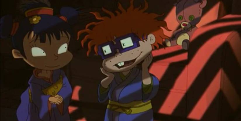 Kimi and Chucky in Rugrats in Paris