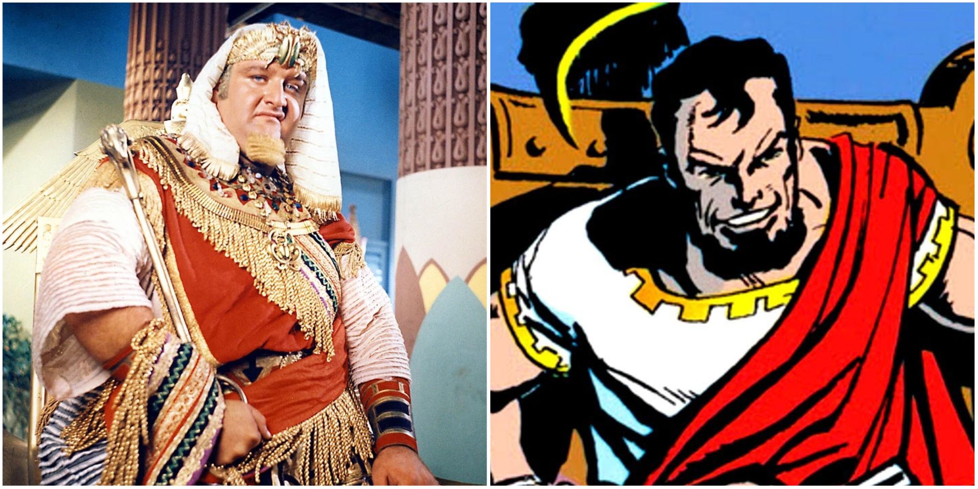 King Tut in Batman and Maxie Zeus in DC Comics